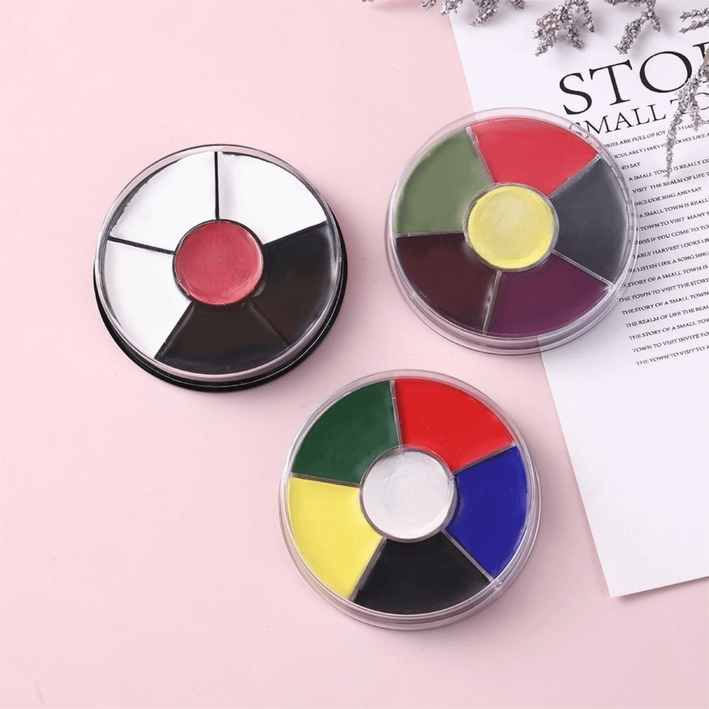 Camo Face Paint - Makeup Kit 6 Colors Face Paint