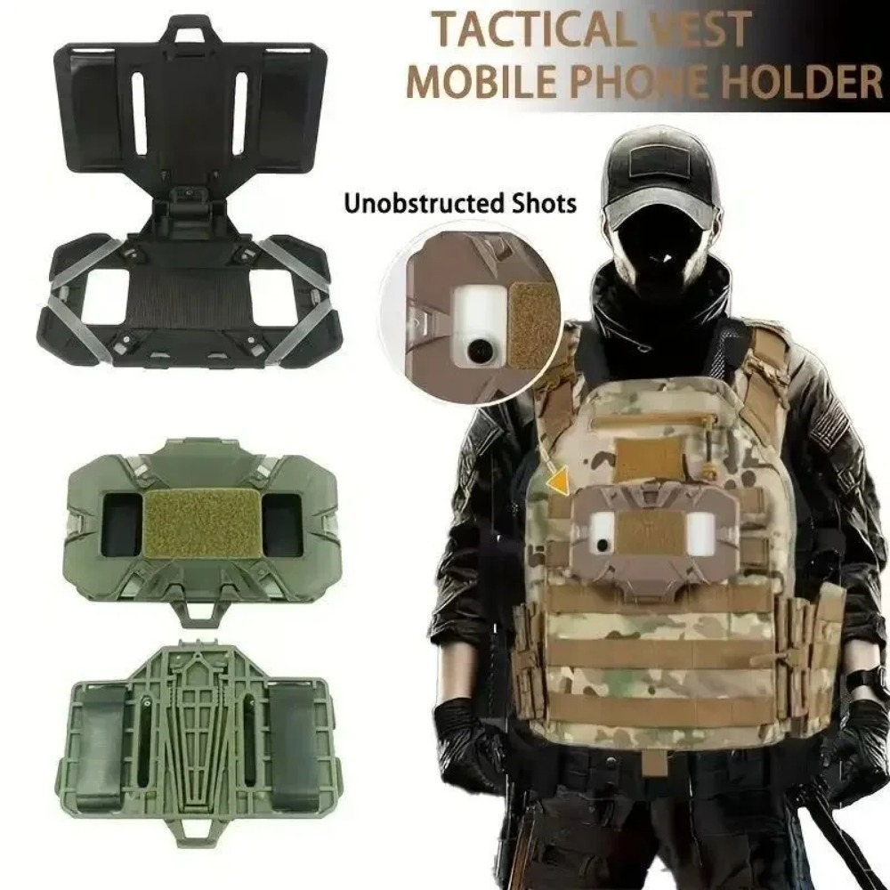Tactical MOLLE Vest Phone Hold - Hunting Outdoor Game ulasan dan harga