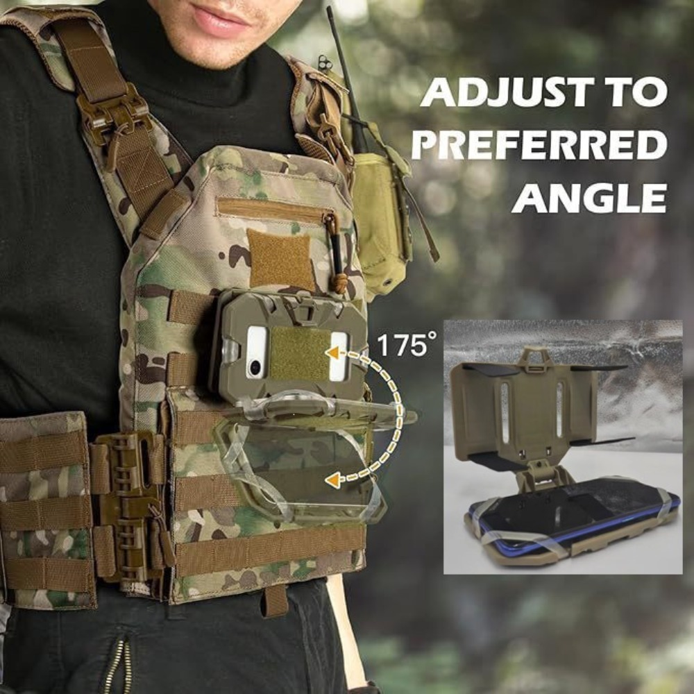 Tactical MOLLE Vest Phone Hold - Hunting Outdoor Game ulasan dan harga