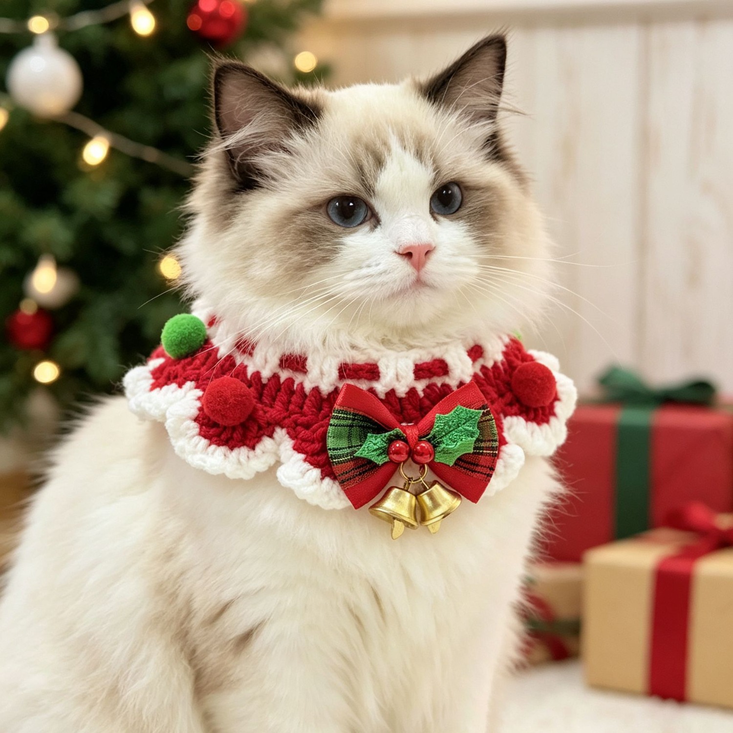 Christmas Handmade Crochet Pet - Elk Bugle Call ulasan dan harga
