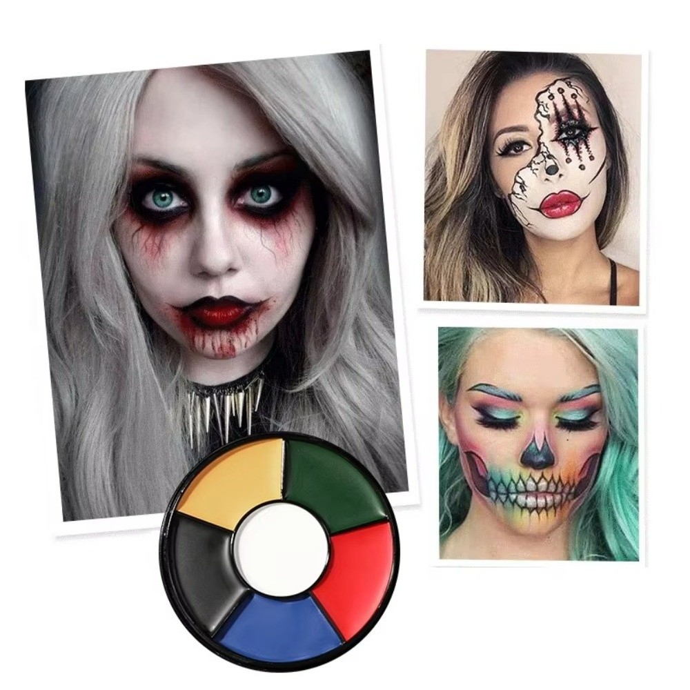 Makeup Kit 6 Colors Face Paint - Camo Face Paint ulasan dan harga