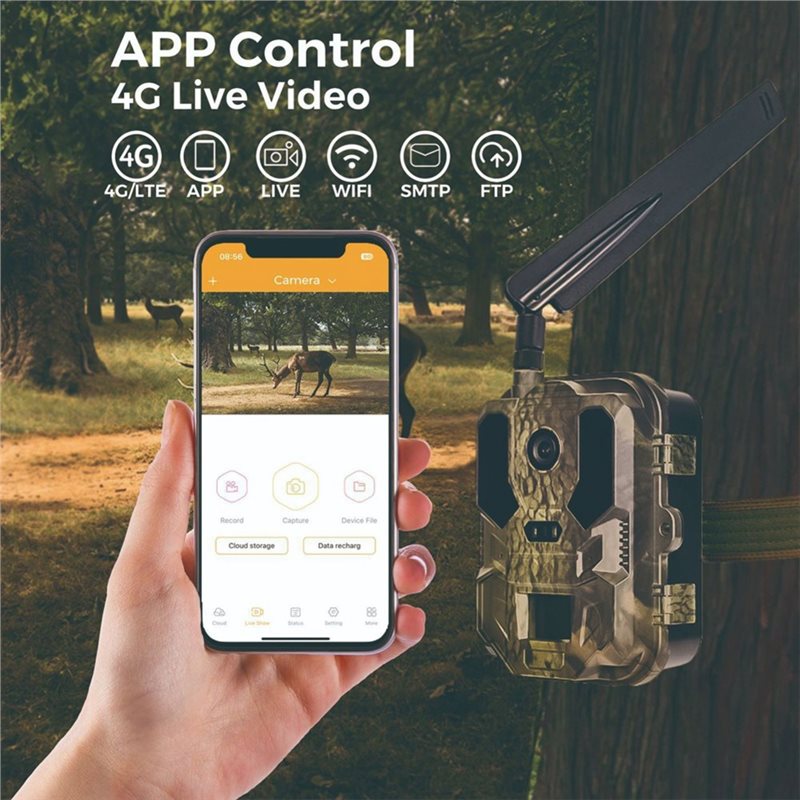 Y47A Outdoor 4G 120MP 4K Live  - Hunting And Outdoor Shows ulasan dan harga
