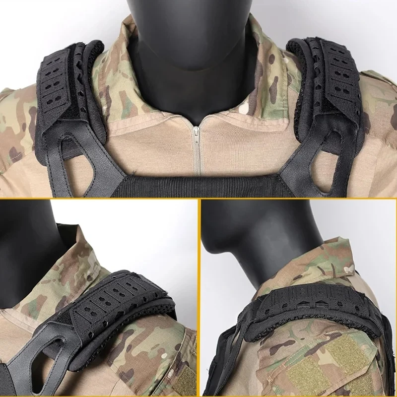 2PCS Tactical Shoulder Pad Bre - Camo Face Paint ulasan dan harga