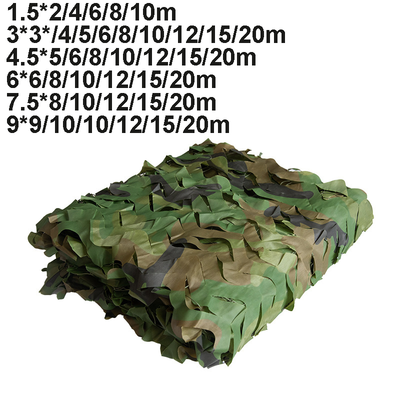 Camouflage Nets 3*3 6*6 9*9m J - Hunting And Camping In Jungle ulasan dan harga