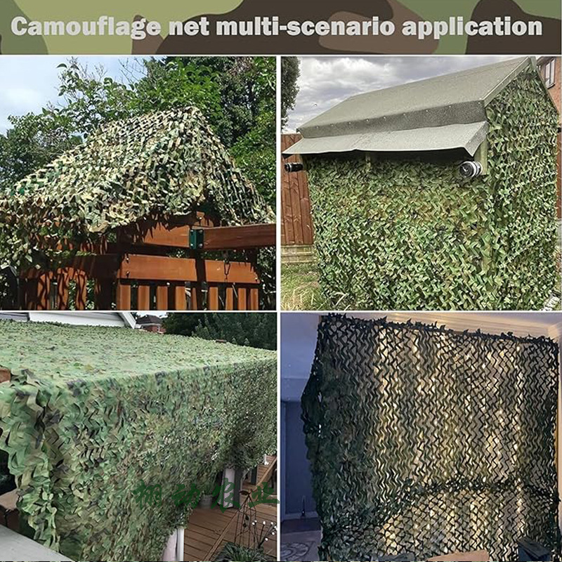 Camouflage Nets 3*3 6*6 9*9m J - Hunting And Camping In Jungle ulasan dan harga
