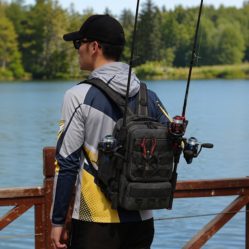 Fishing Tackle Backpack Storag - Outdoor Hunting Gear Storage ulasan dan harga