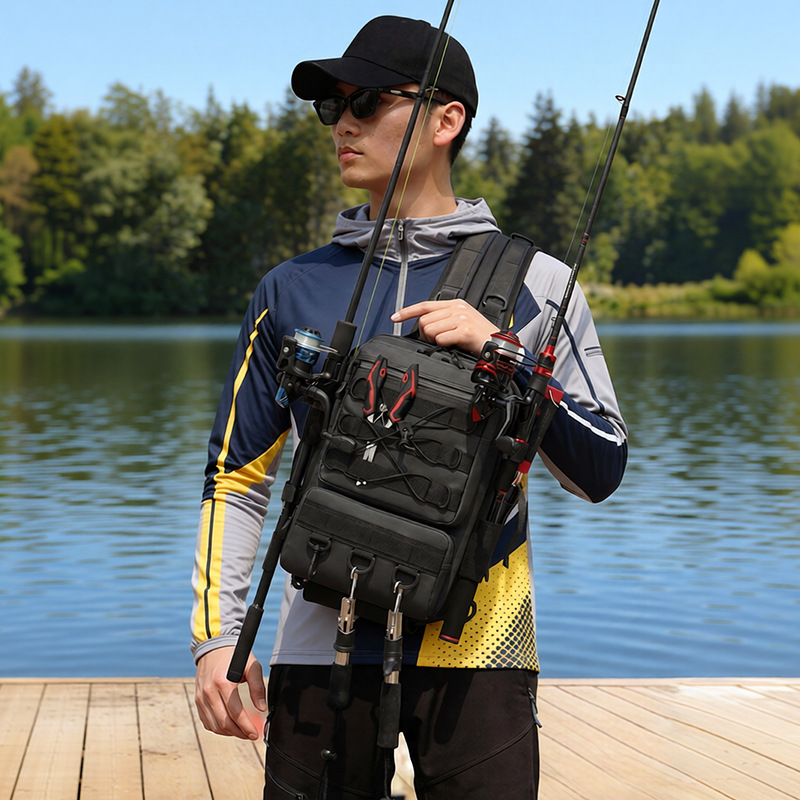 Fishing Tackle Backpack Storag - Outdoor Hunting Gear Storage ulasan dan harga