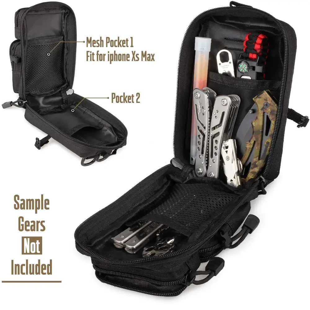 Mini Molle Utility Pouch, EDC  - Outdoor Hunting Gear Storage ulasan dan harga