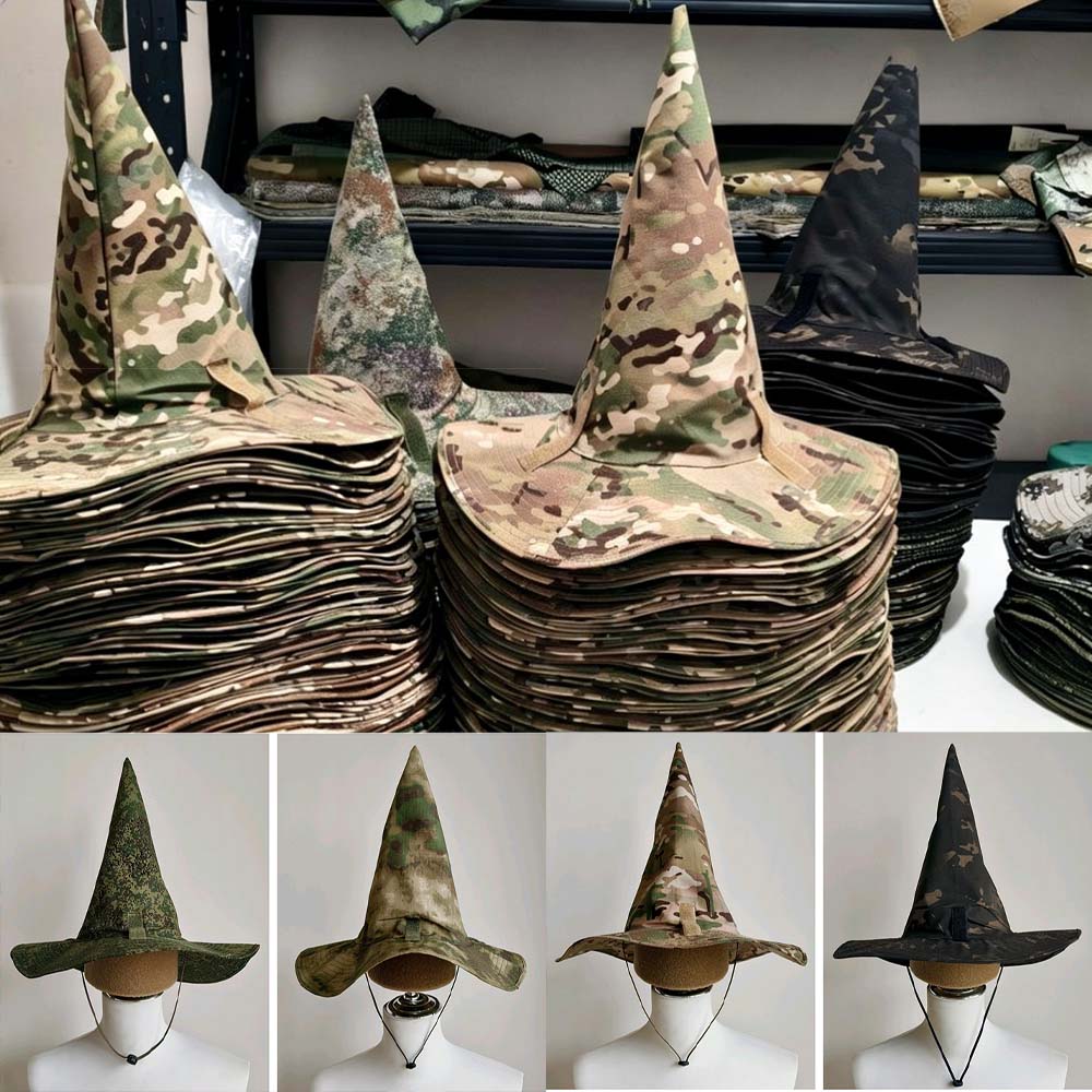 Magic Wizard Hat Tactical Camo - Outdoor Hunting Prints ulasan dan harga