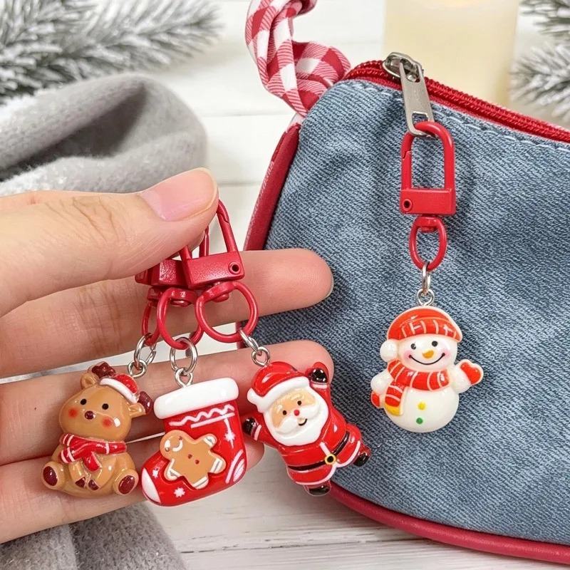 Christmas Resin Cartoon Keycha - Elk Bugle Call ulasan dan harga