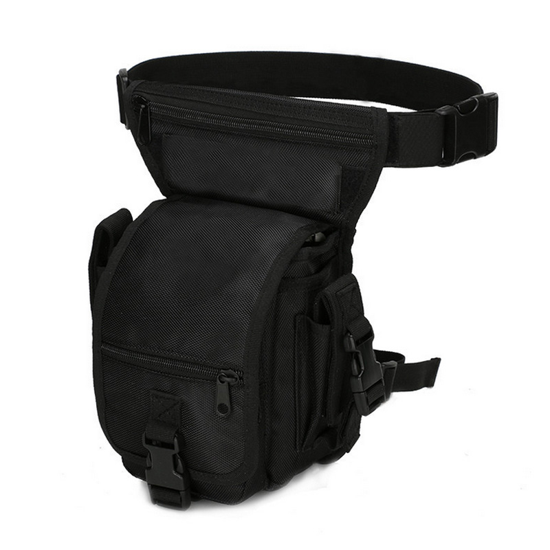 Nylon Tactical Gear Thigh Drop - Outdoor Hunting Gear Storage ulasan dan harga
