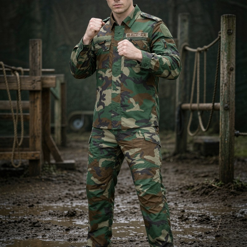 F116 Camouflage Thin Jacket Me - Outdoor Hunting Prints ulasan dan harga