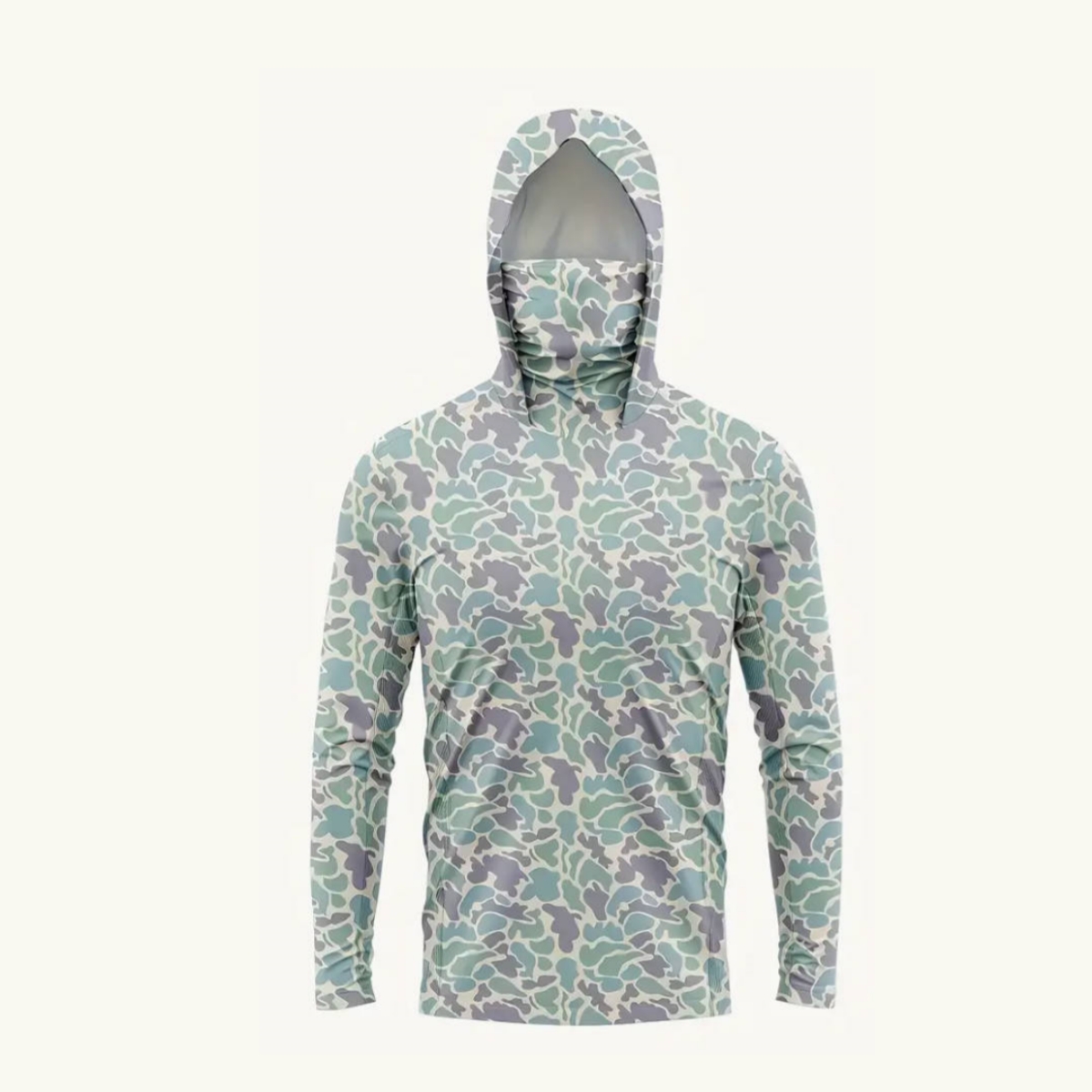 Men UPF50+ Sun Protection Fish - Outdoor Hunting Prints ulasan dan harga