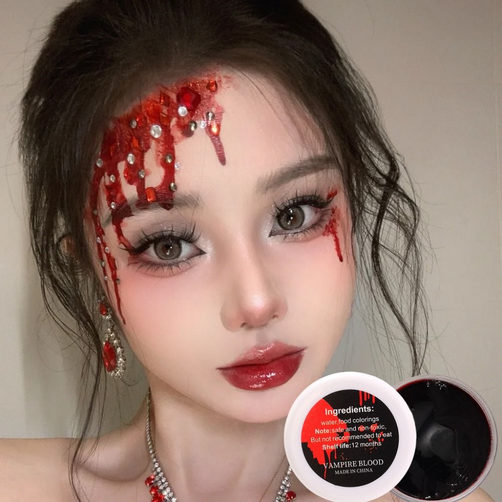 New Makeup Vampires Scars Fake - Camo Face Paint ulasan dan harga