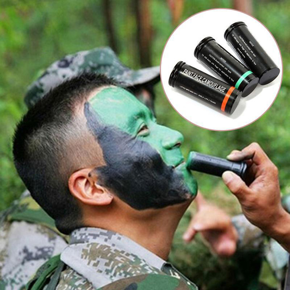 3Pcs Camo Paint Sticks Premium - Camo Face Paint ulasan dan harga