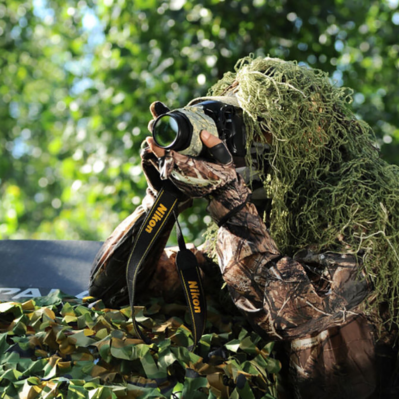 Hot 80X90CM 3D Hunting Tactica - Hunting And Camping In Jungle ulasan dan harga