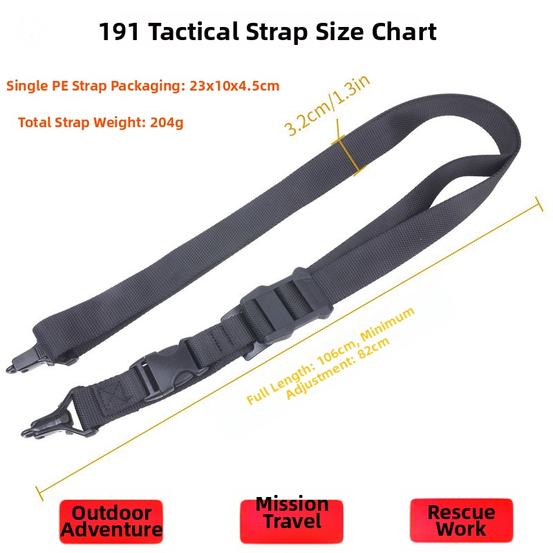 Adjustable Nylon 191 Tactical  - Hunting Outdoor Game ulasan dan harga