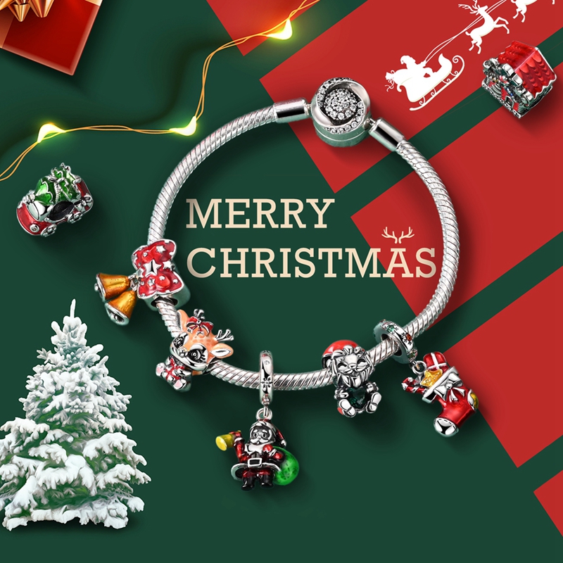 2026 New Christmas Charms 925  - Elk Bugle Call ulasan dan harga