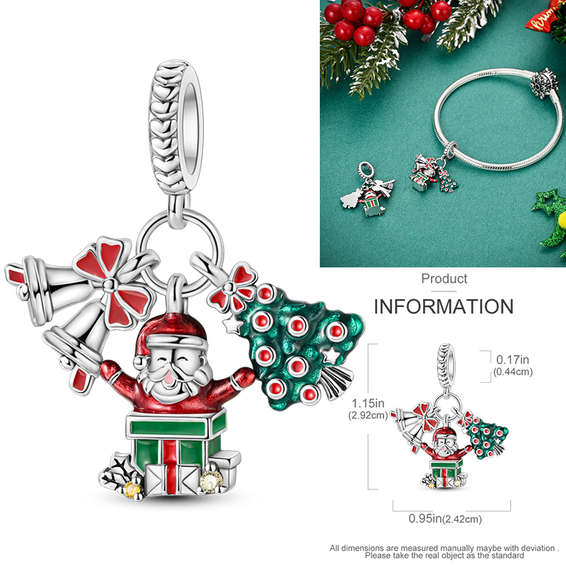 2026 New Christmas Charms 925  - Elk Bugle Call ulasan dan harga