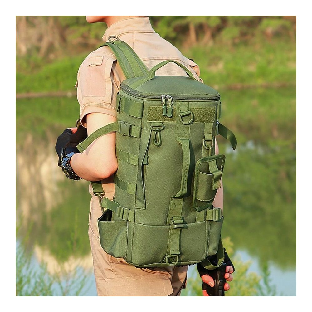 Men's Fishing Backpack, One Sh - Outdoor Hunting Gear Storage ulasan dan harga
