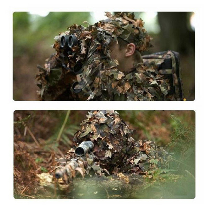 Camouflage Sniper Cap Outdoor  - Hunting And Camping In Jungle ulasan dan harga